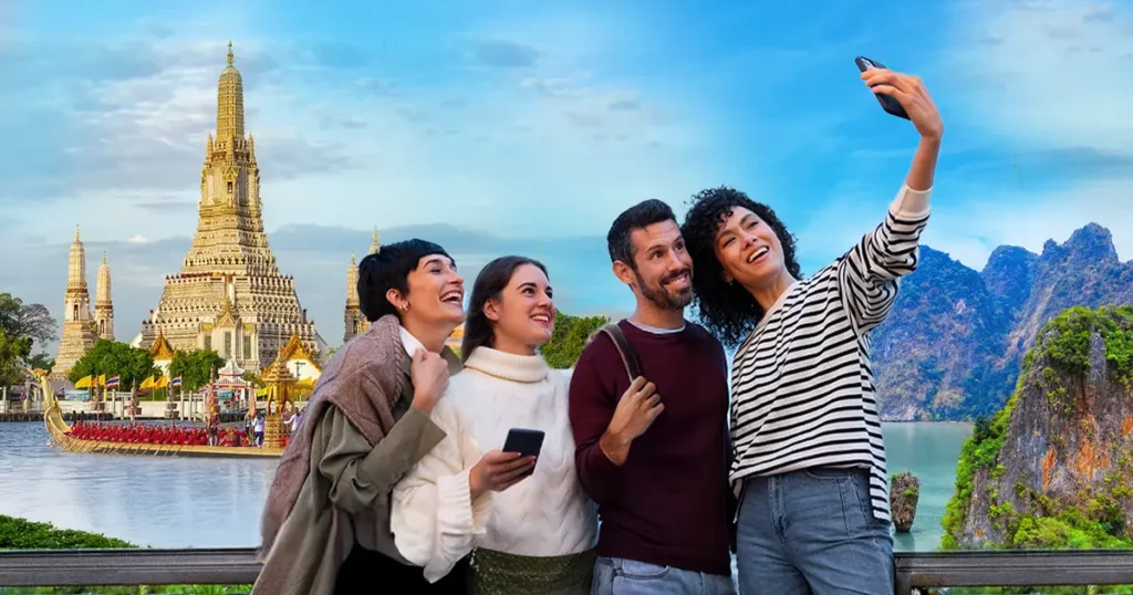 Thailand tour package from India featuring Bangkok, Phuket beaches and Phi Phi Islands