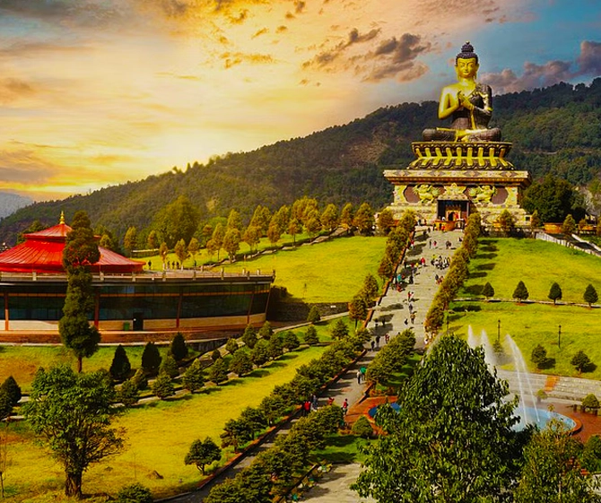 Gangtok Buddha Park Of Ravangla
