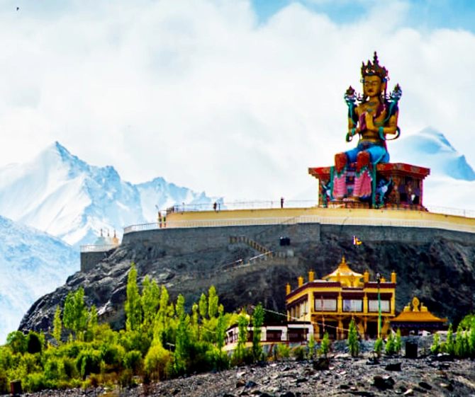 Ladakh Diskit Gompa