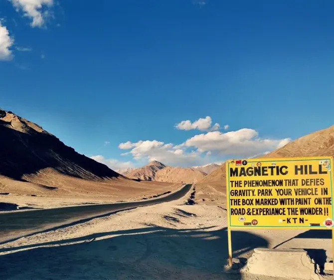 Leh Ladakh Package Magnetic Hill
