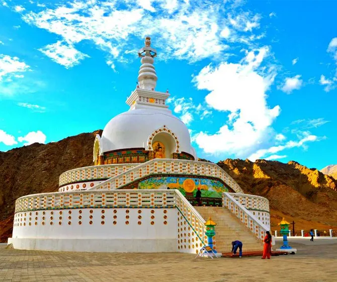 Leh Ladakh Package Shanti Stupa