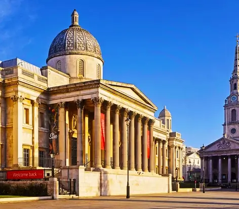 A scenic view of the National Gallery Singapore and St Andrew's Cathedral, a must-visit cultural destination on any Singapore trip.