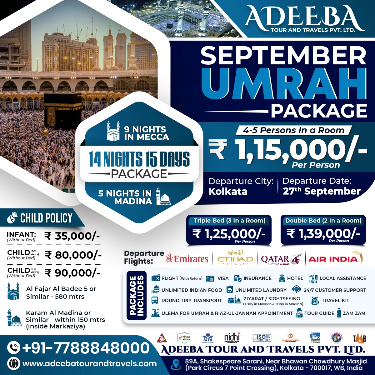 Umrah tour package